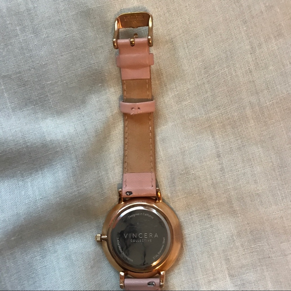 SOLD - ROSE GOLD/PINK WATCH - Picture 3 of 4